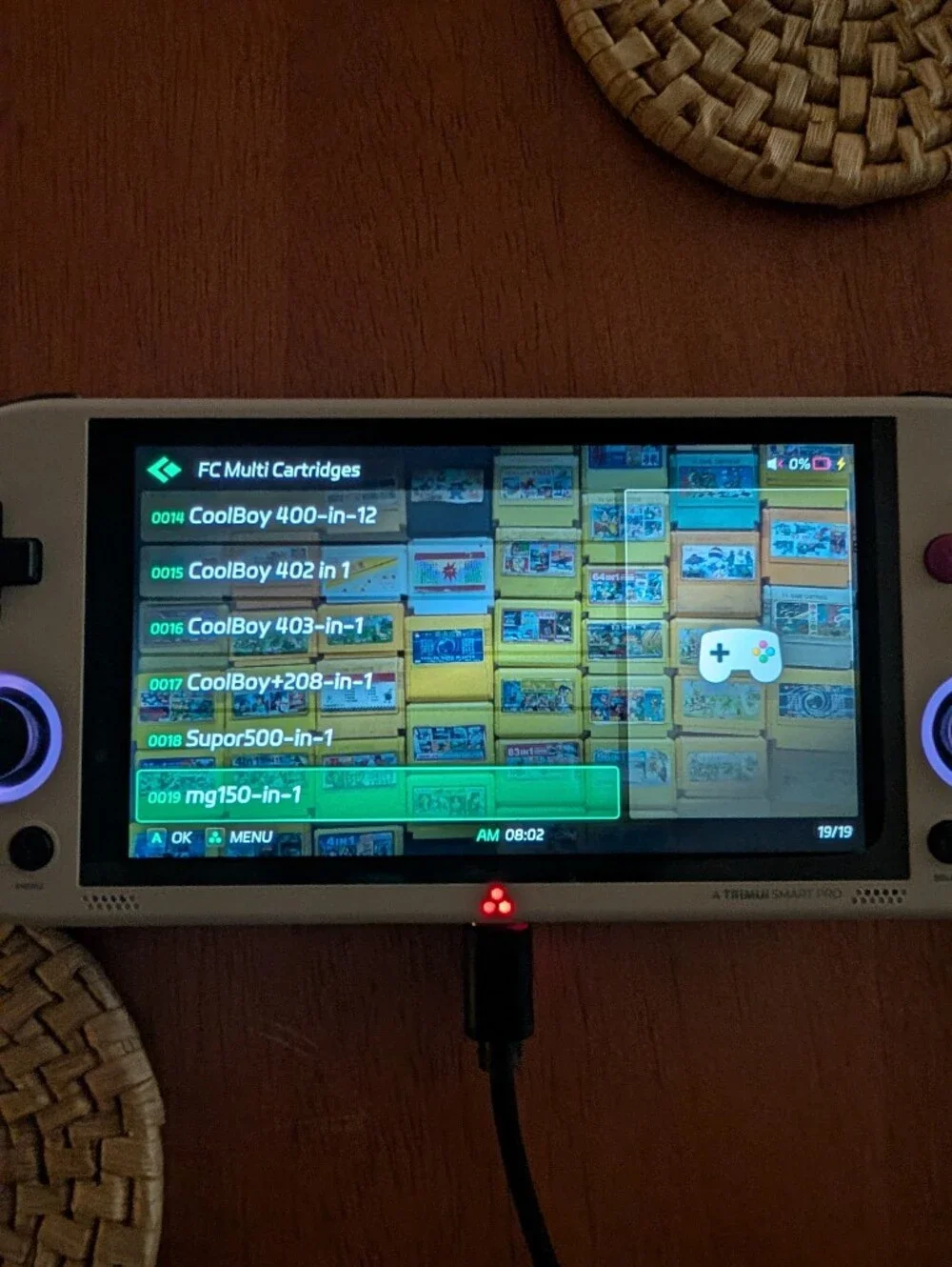 TrimUI Smart Pro handheld retro gaming console